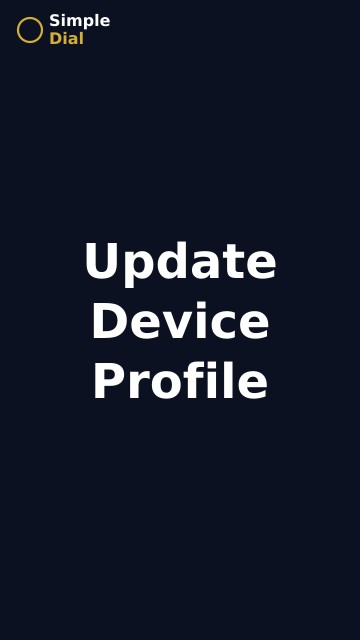 Update Device Profile